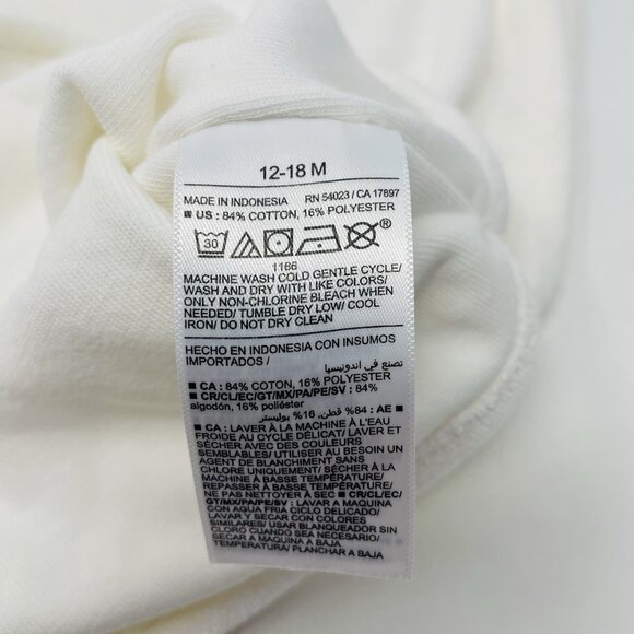 Old Navy Baby Girls 12-18 Months Terry Cloth Poncho Swim Cover Up Sea Salt 2335 - Picture 7 of 7